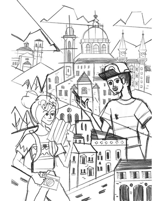 Urbino sketch