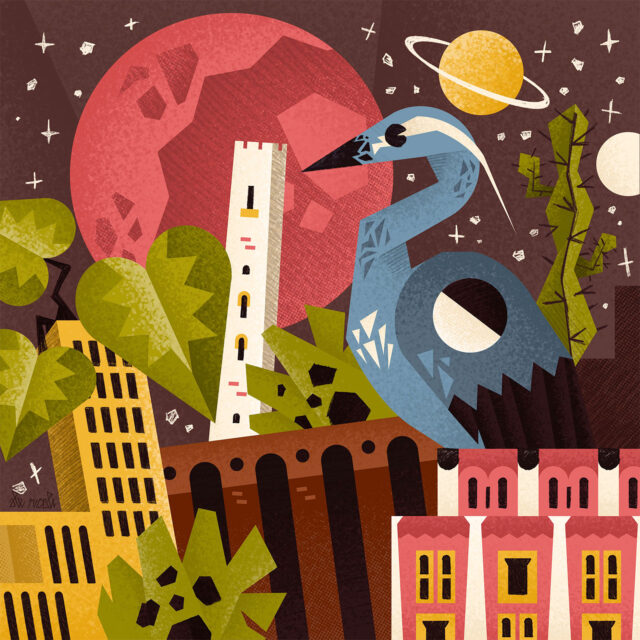 Alle porte del regno animale – illustration