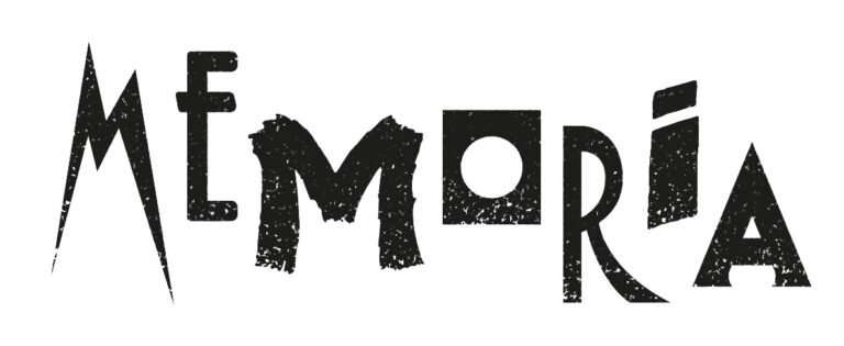 Memoria typography movie poster